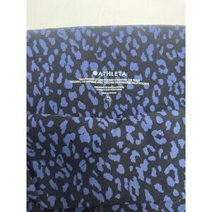 Athlete Ultimate Stash Pocket Camo 7/8 Tight Pant, Blue/Black Size XL